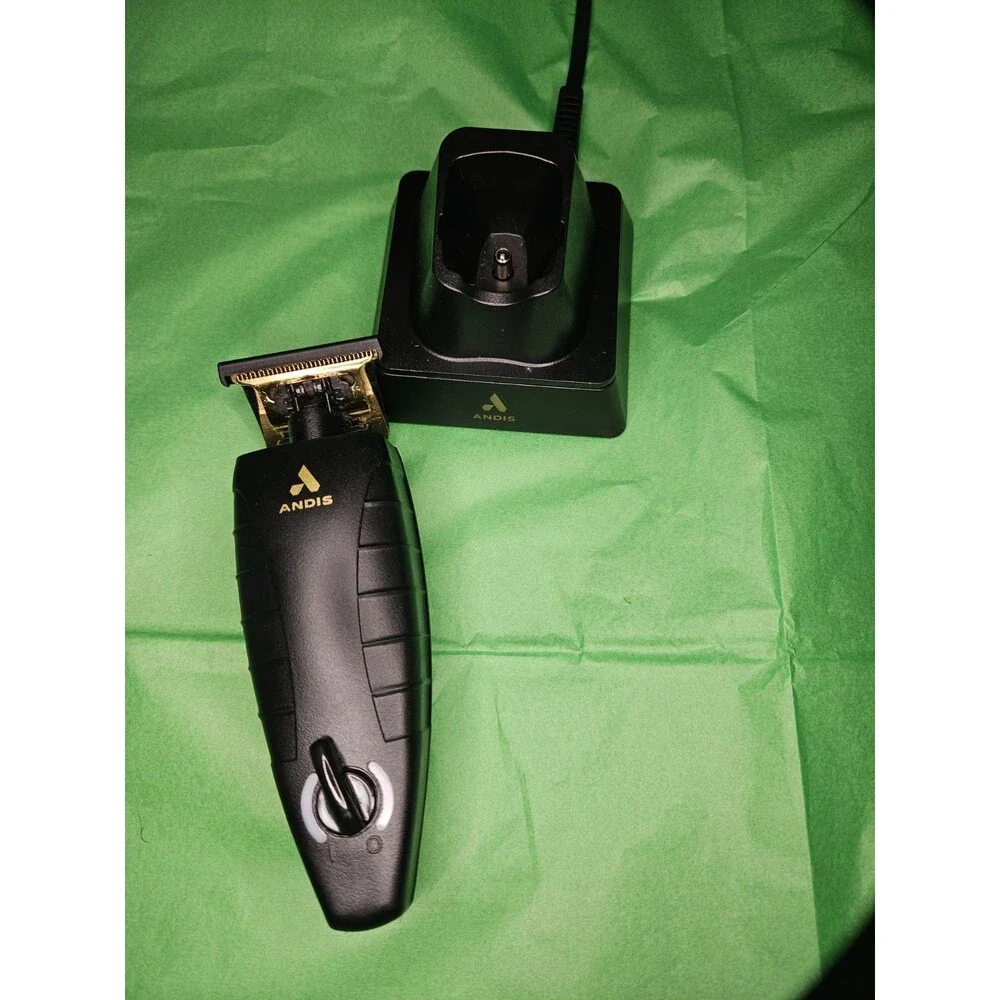 Andis GTX-EXO Cordless Trimmer Gold T-Blade. Gently Used,  excellent condition!